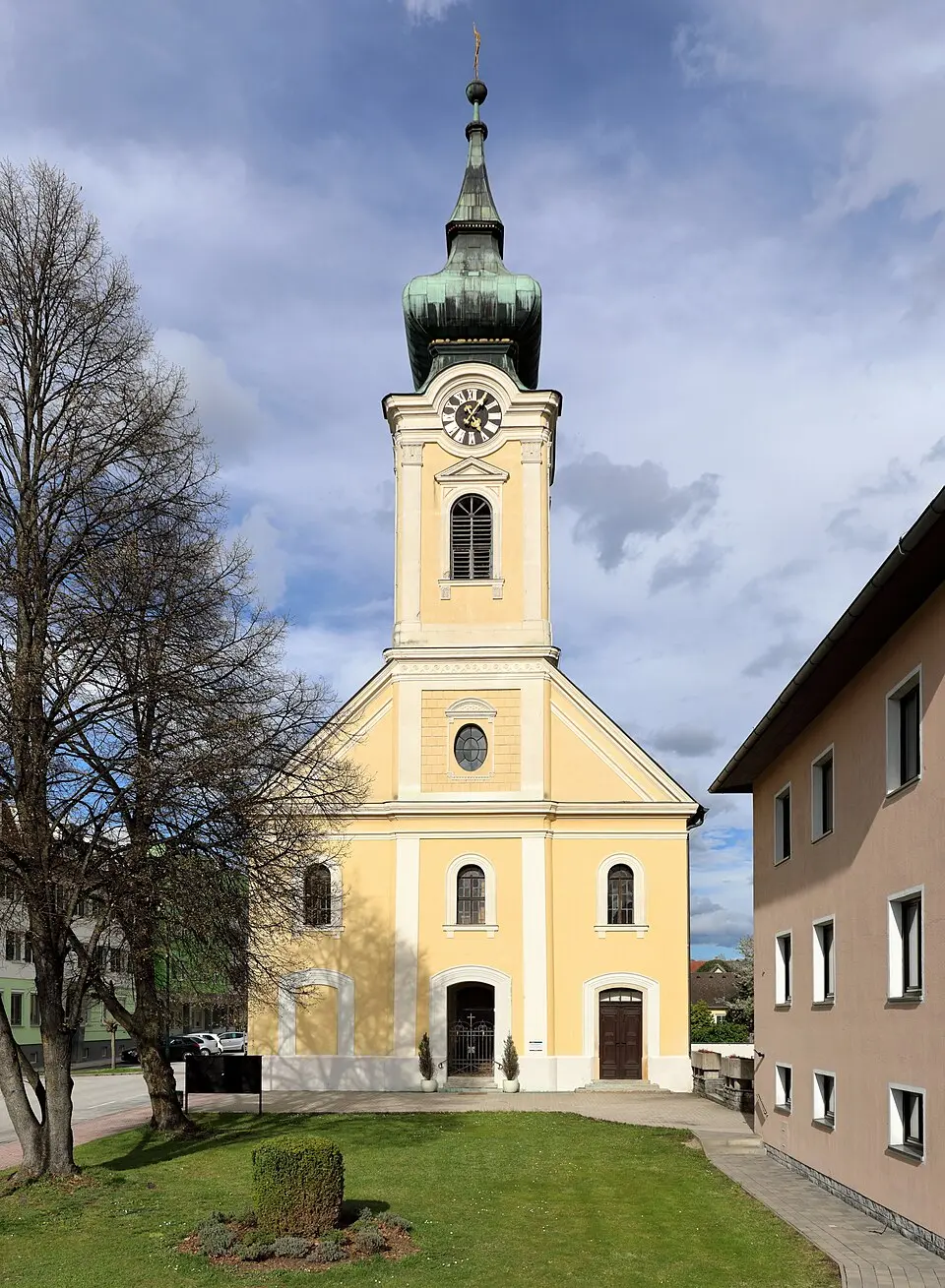 Slika: C.Stadler/Bwag · CC BY-SA 4.0 Evangelische Pfarrkirche Pinkafeld