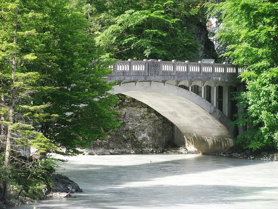 Ulrichsbrücke über den Lech