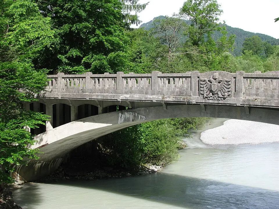 Ulrichsbrücke über den Lech