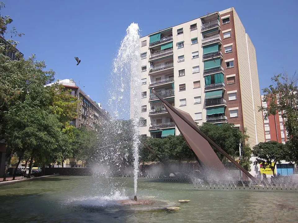 Font de la plaça d'Islàndia