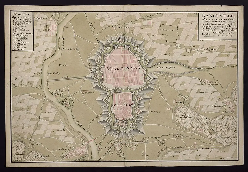 fortifications  de Nancy