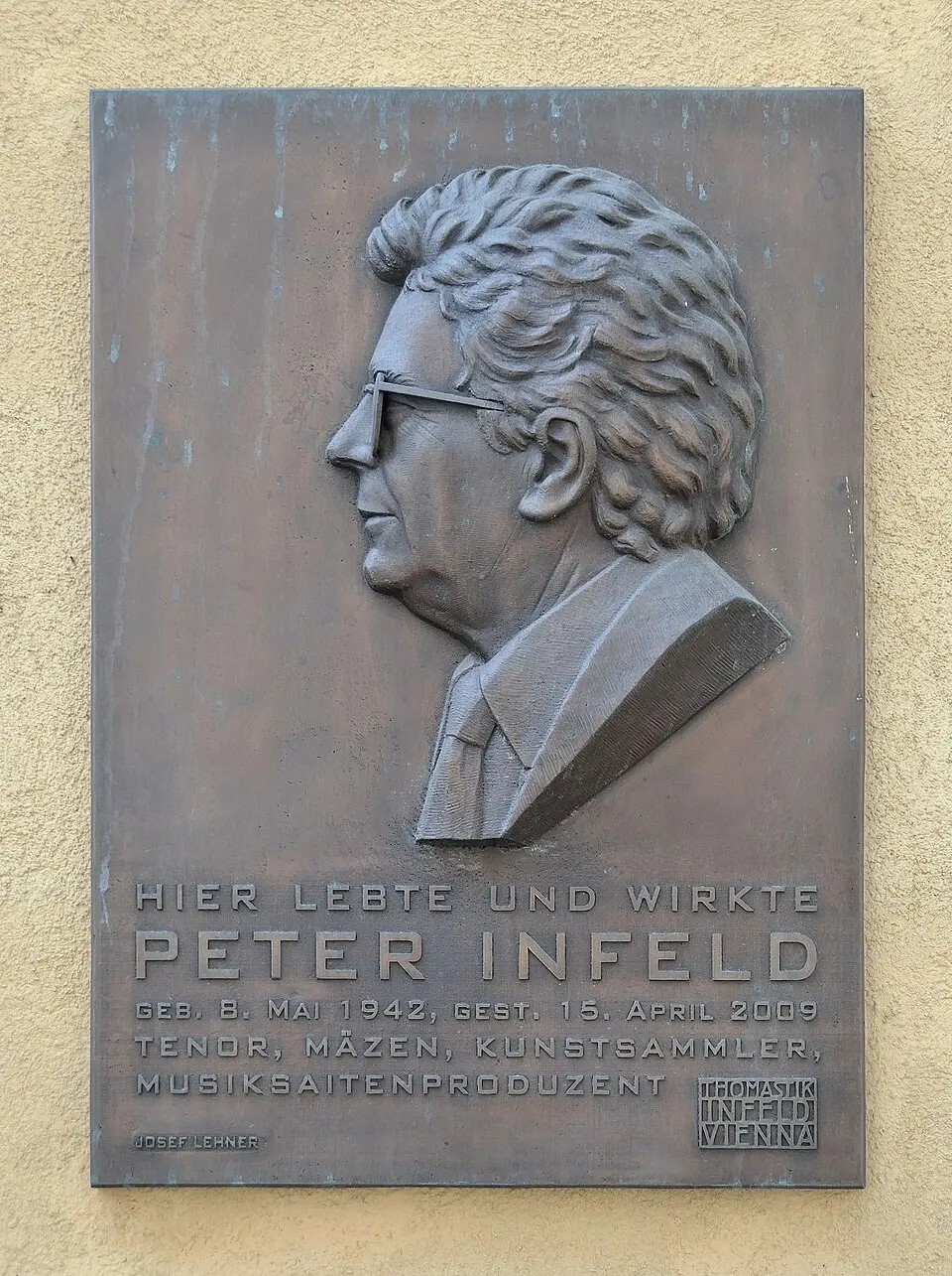 Gedenktafel Peter Infeld