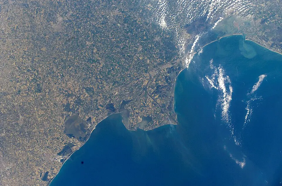 Immagine: NASA · Public domain Delta del Po
