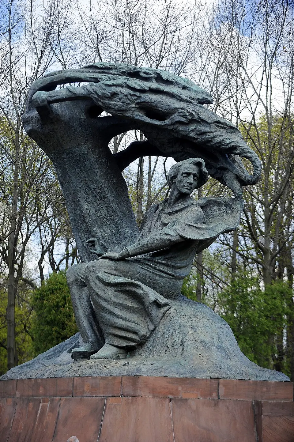 Frederic Chopin Monument in Warsaw