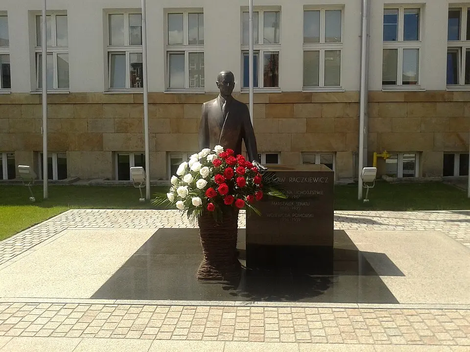Pomnik Władysława Raczkiewicza w Toruniu