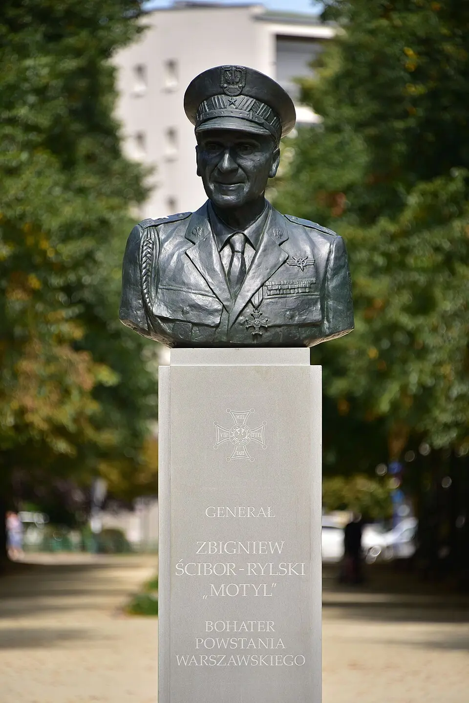Pomnik Zbigniewa Ścibora-Rylskiego w Warszawie