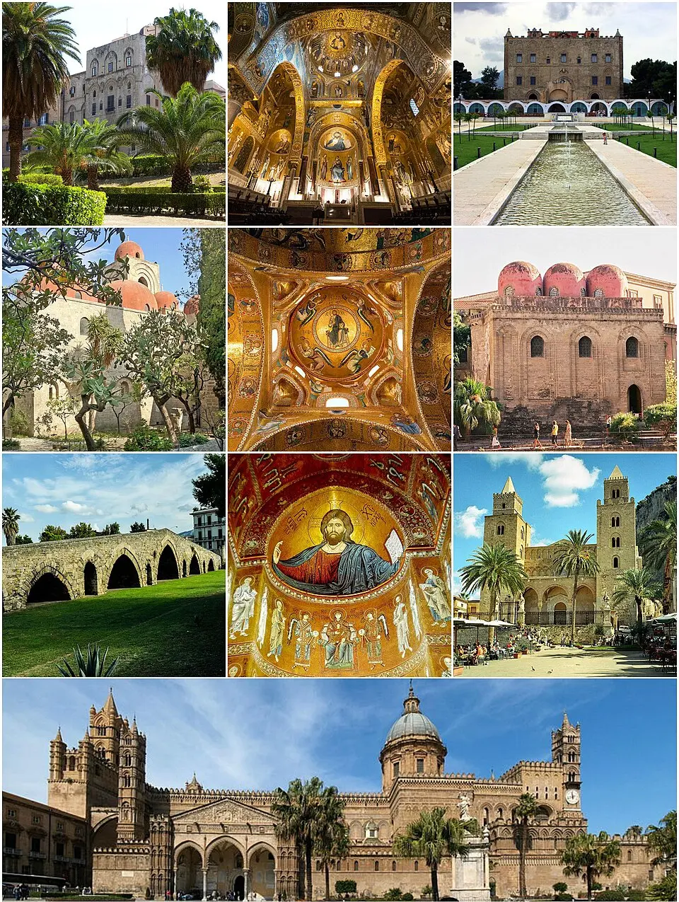 Palermo arabo-normanna e le cattedrali di Cefalù e Monreale