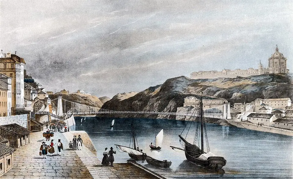 Ponte pênsil D. Maria II