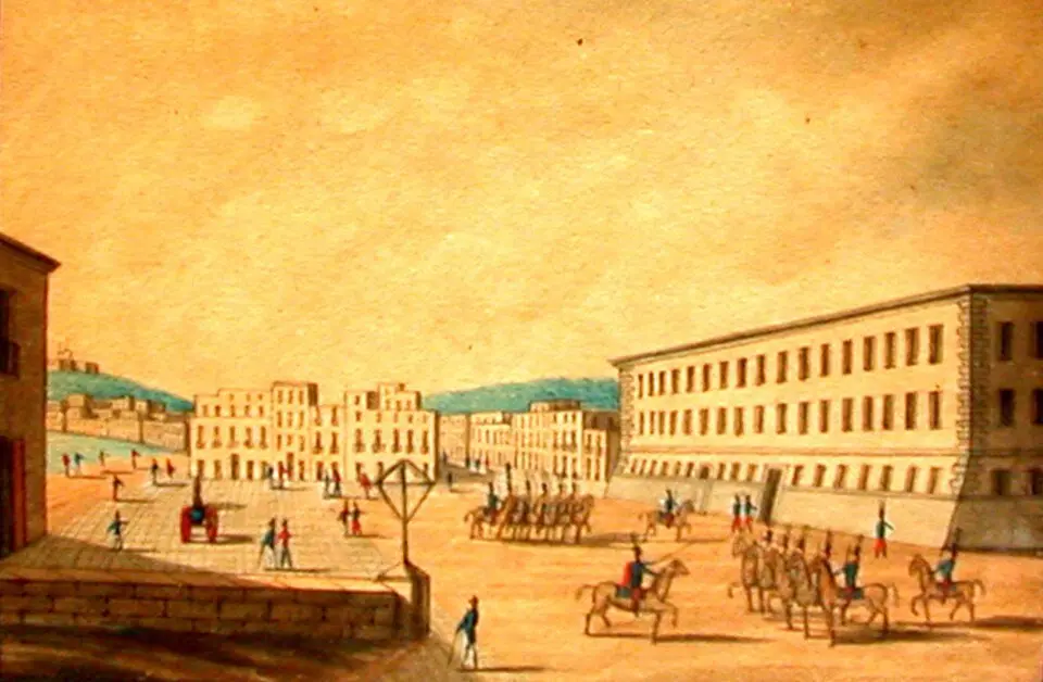 caserma di Cavalleria Borbonica