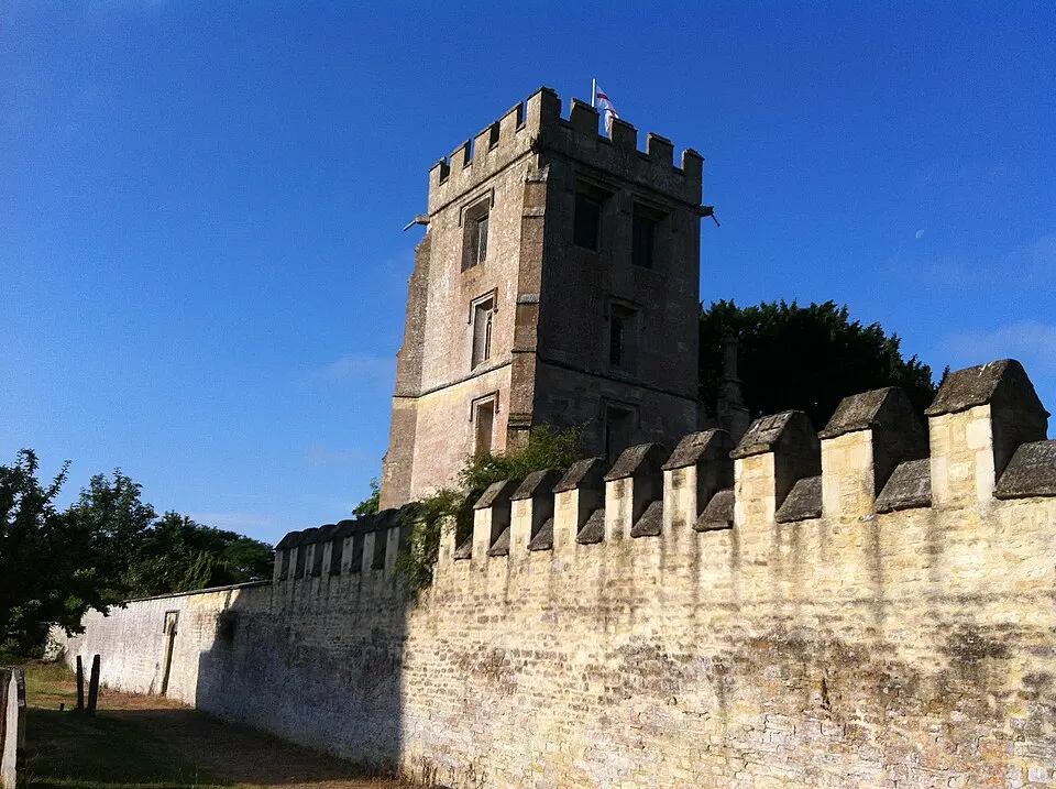 Pope's Tower Approximately 35 Metres South East Of Harcourt House