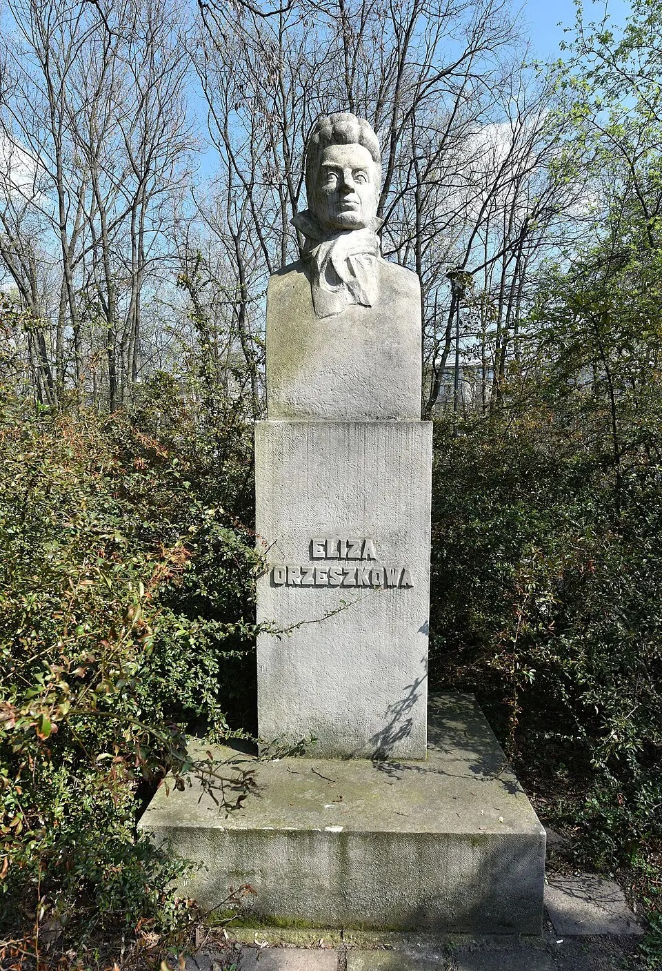 Pomnik Elizy Orzeszkowej w Warszawie