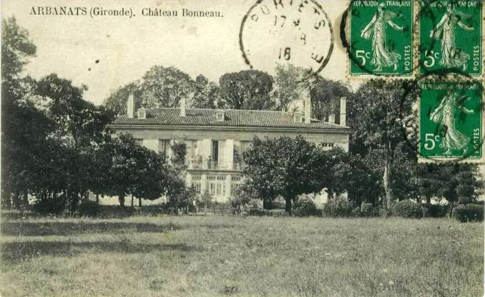 Bild: Private postcard collection · Public domain château Bonneau