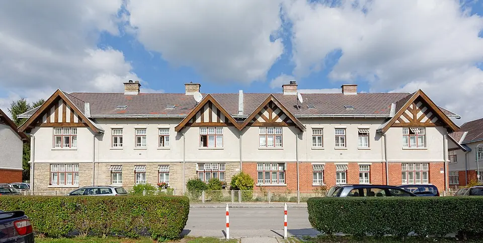 Arbeiterwohnhaus der Werksiedlung Wiedenbrunn