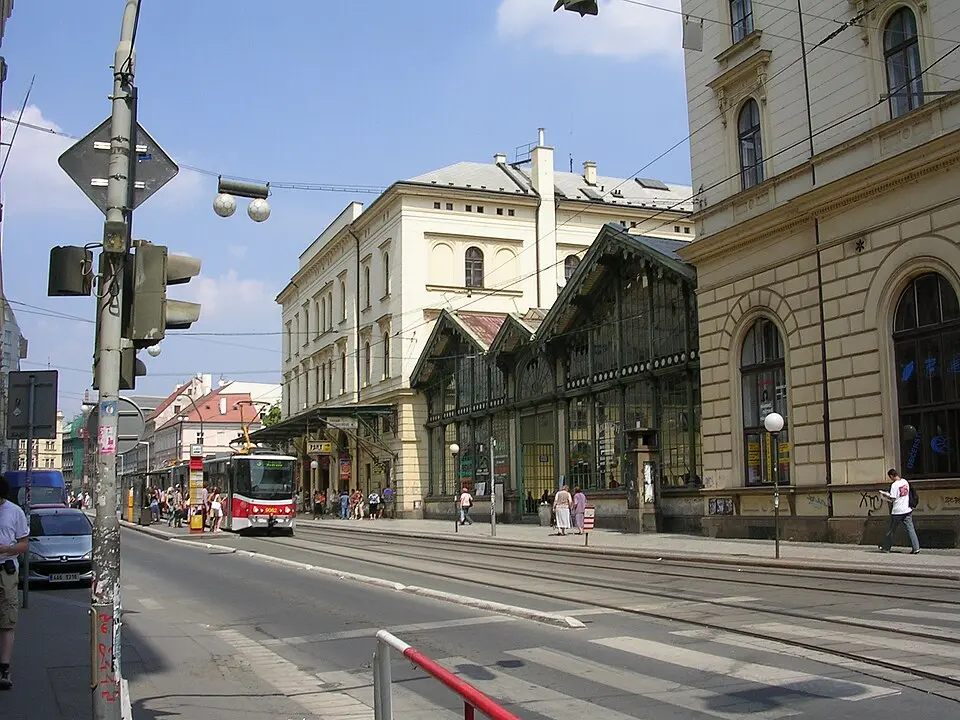 Image: User:ŠJů · Public domain Praha Masarykovo nádraží