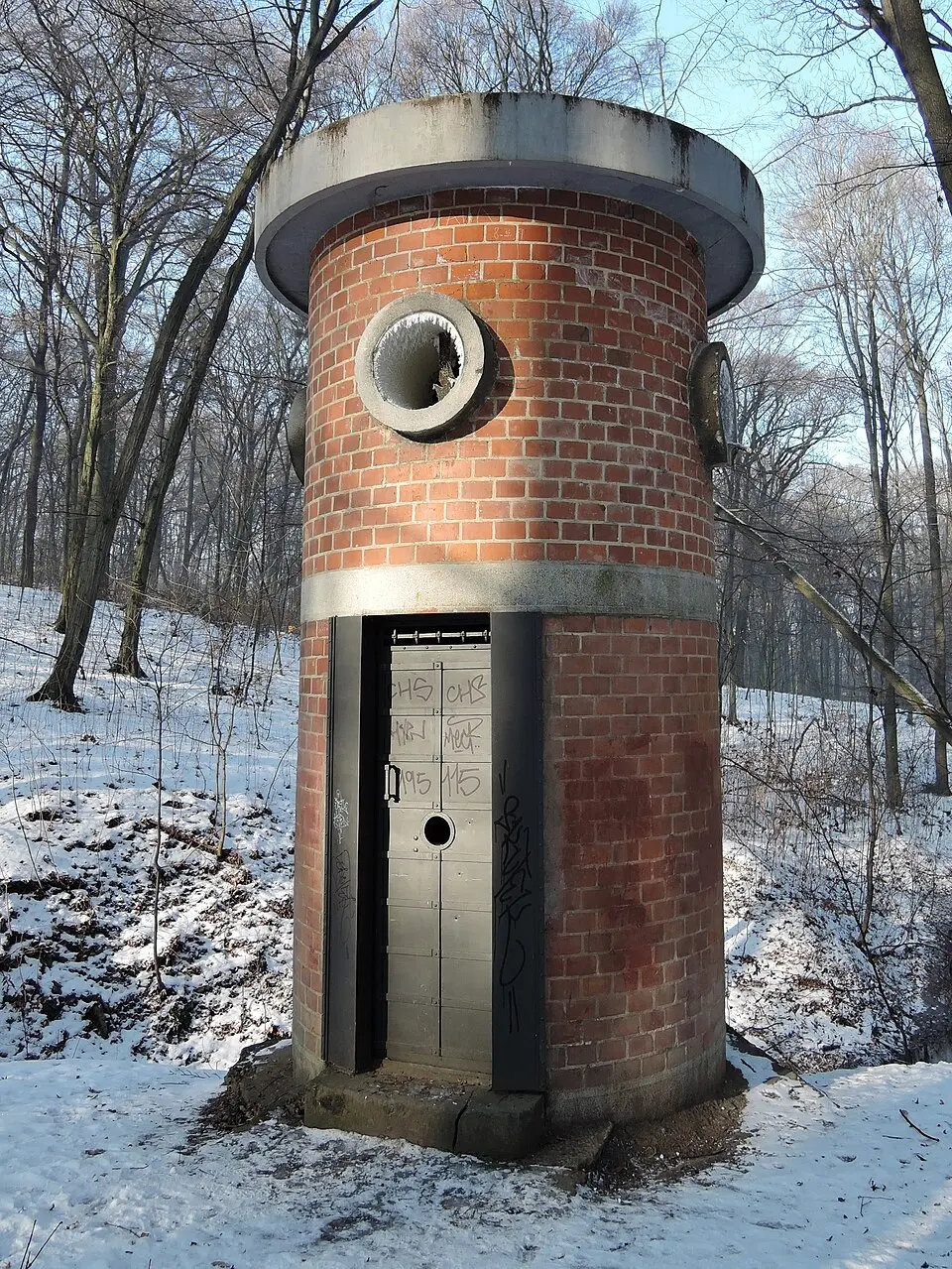 vstupní objekt vodovodní štoly Světluška