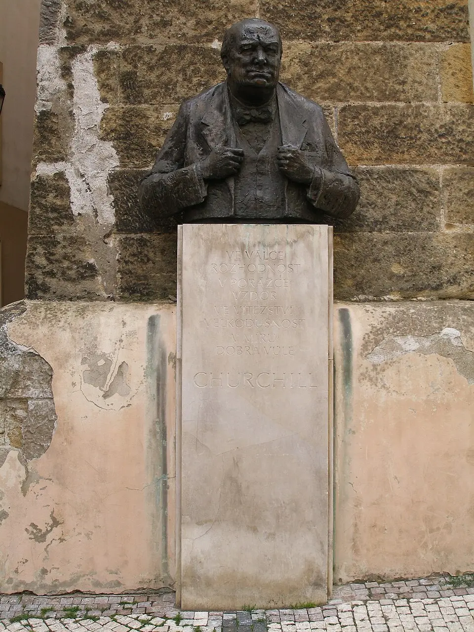 pomník Winstona Churchilla