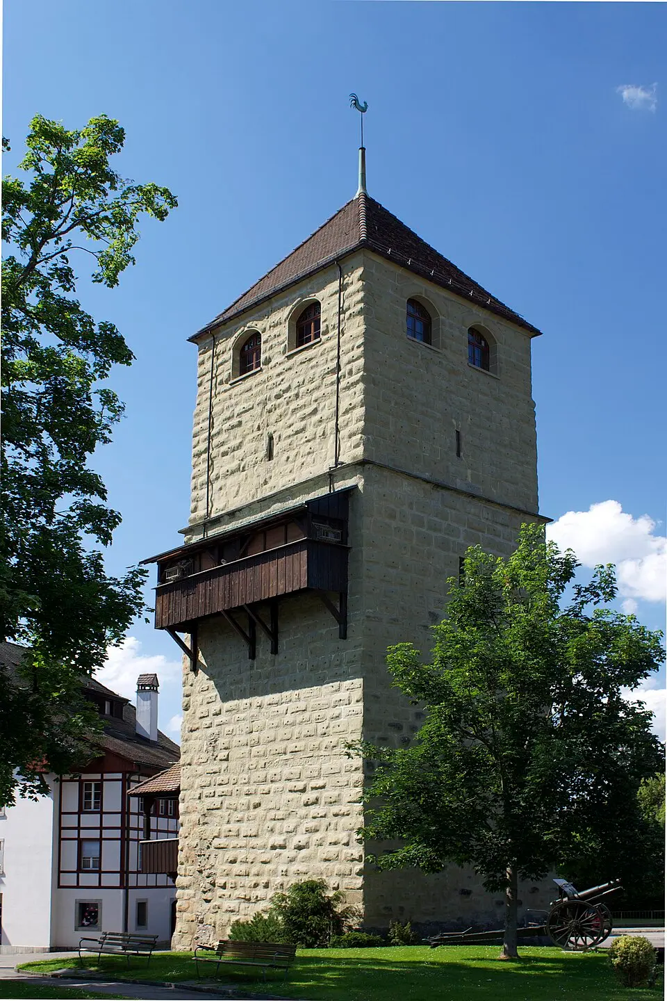 Image: Minnou · CC BY-SA 3.0 Pulverturm (Zofingen)
