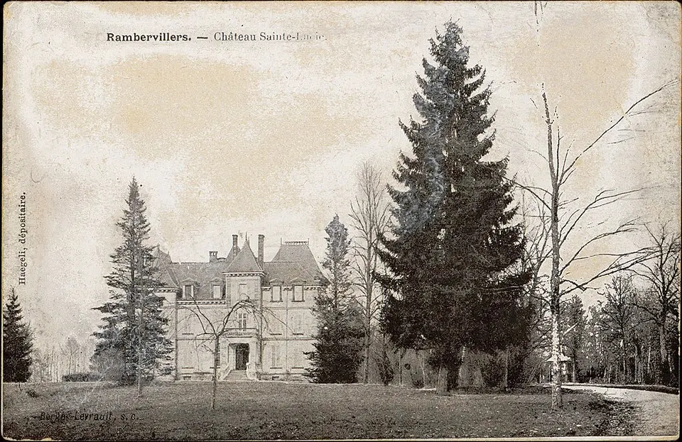 Wikimedia Commons · Public domain château de Sainte-Lucie