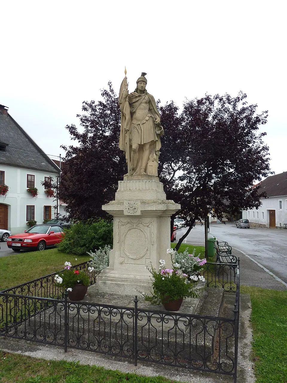 Figurenbildstock hl. Florian