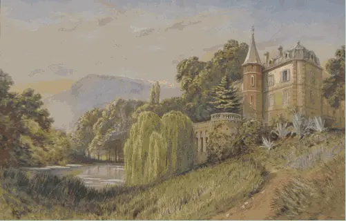Slika: Tableau · Public domain château du Reclos