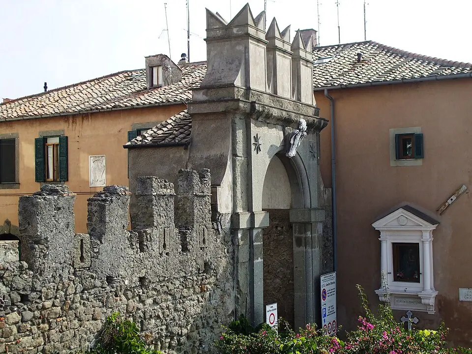 via Appia - Arco detto "Porta di Ariccia