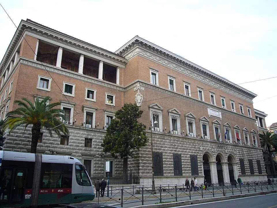 palazzo del Ministero di grazia e giustizia