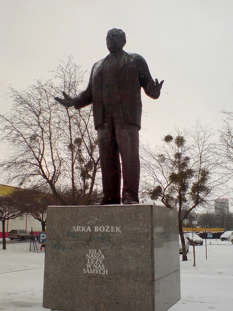 Pomnik Arki Bożka w Raciborzu