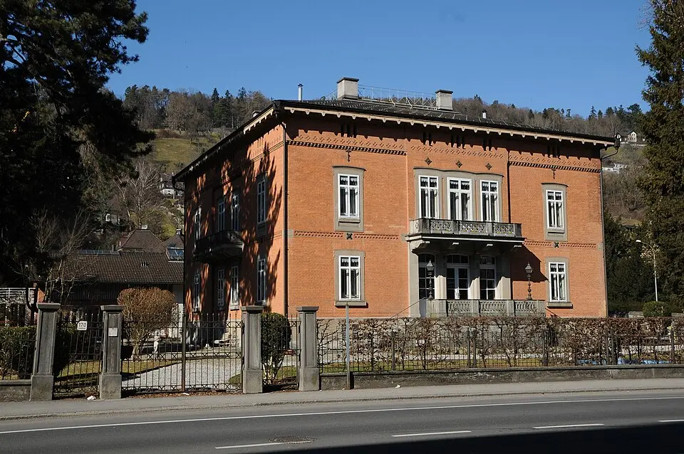 Villa Mutter samt Gartenanlage