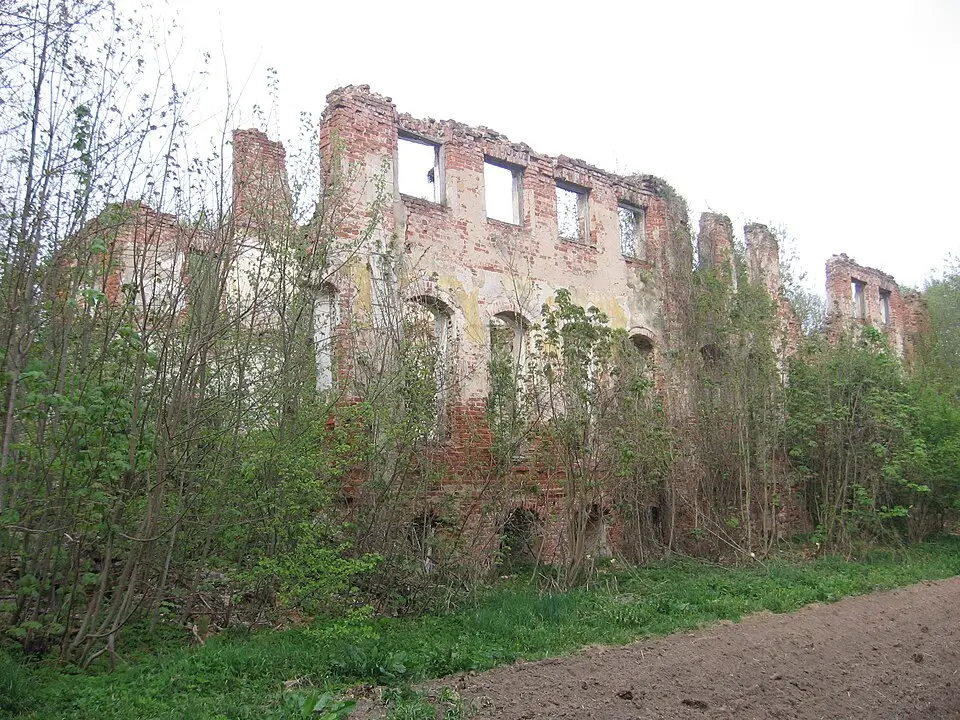 Pałac (pozostałości) w Arklitach