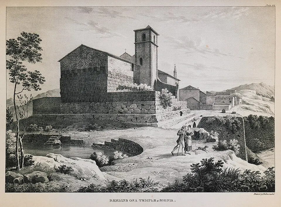 tempio di Giunone Moneta a Signia