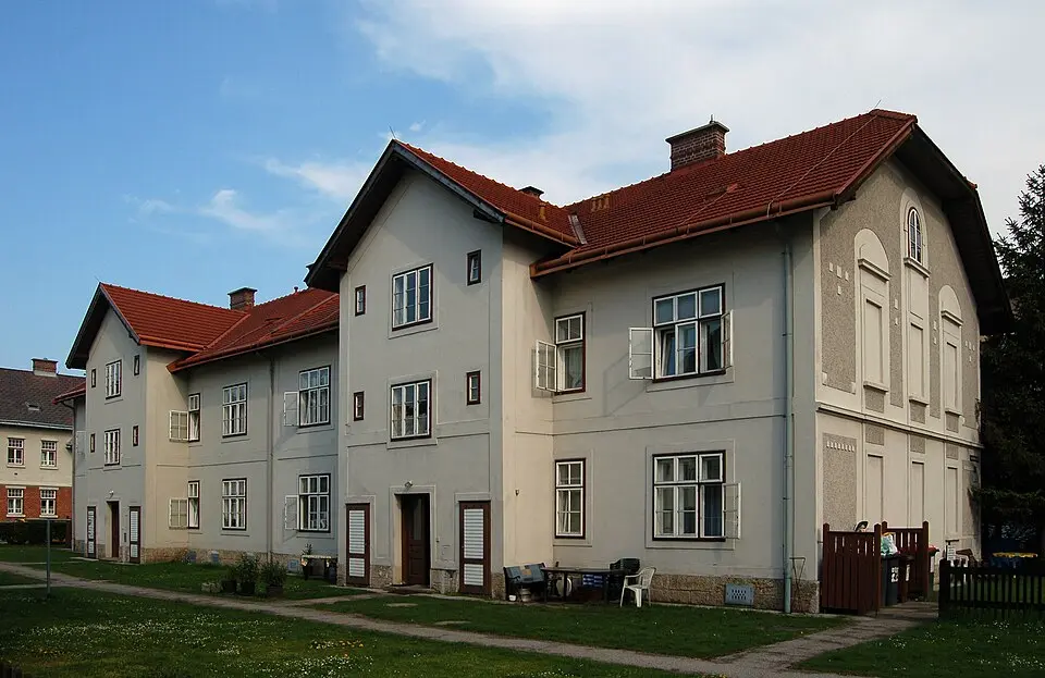 Arbeiterwohnhaus der Werksiedlung Wiedenbrunn