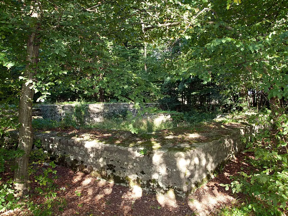 « Pferrichgraben », camp fortifié romain sur le Rhin