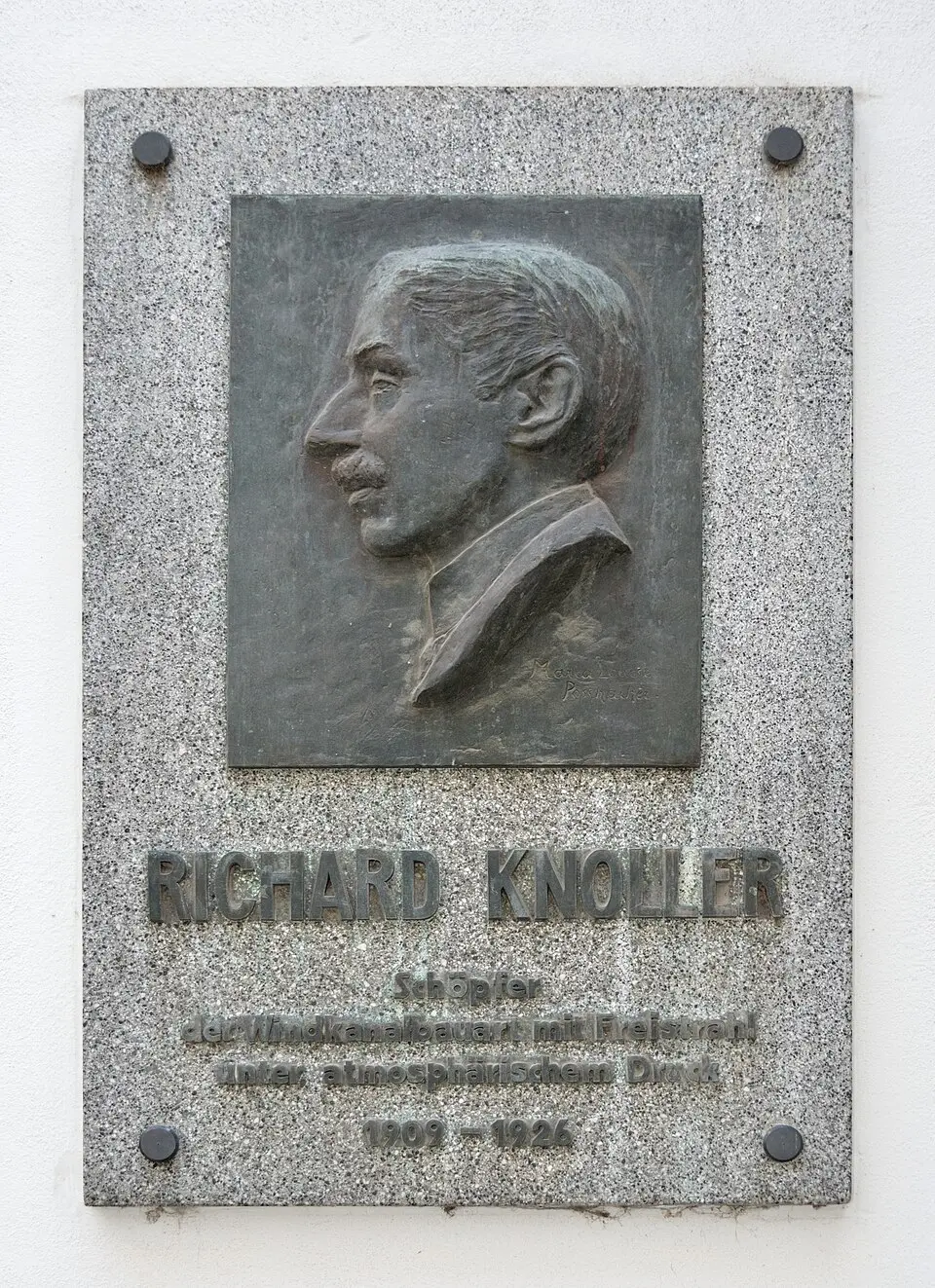 Gedenktafel für Richard Knoller (Wien, Karlsplatz 13)