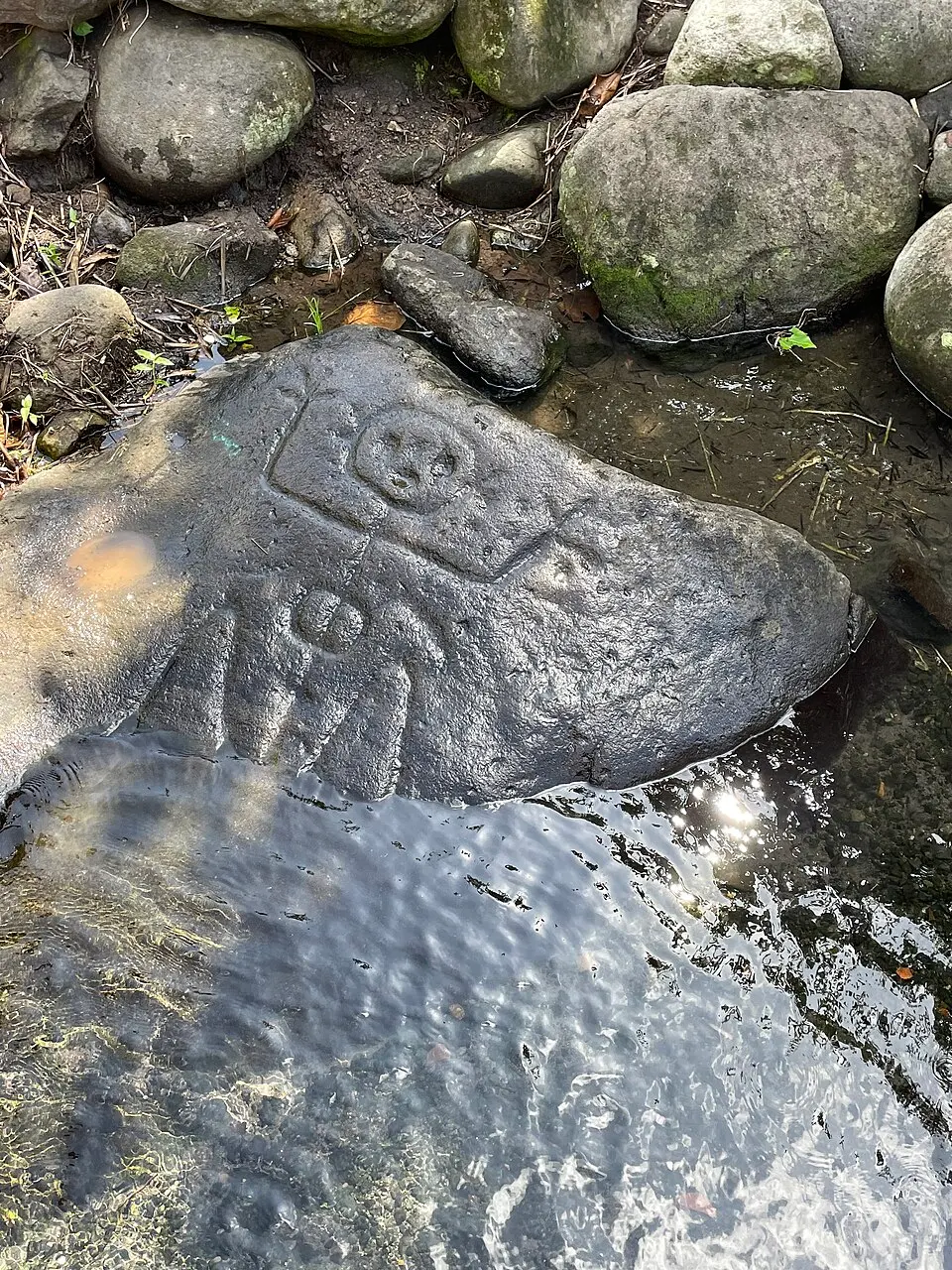 roches gravées de l'Anse des Galets