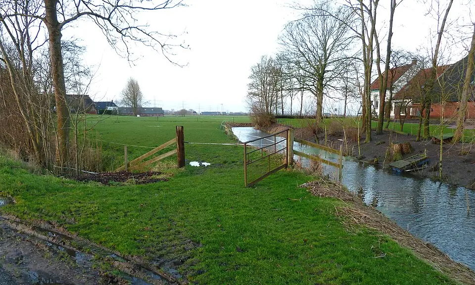 Terrein met resten van een uithof van het Rodeschool)