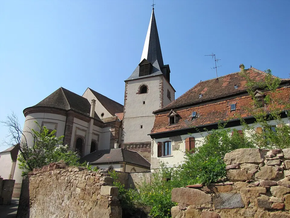 Image: © Ralph Hammann - Wikimedia Commons · CC BY-SA 4.0 Église Saint-Étienne de Rosheim
