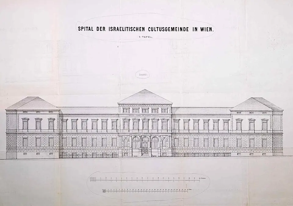 Obrázok: Wilhelm Stiassny (1842–1910) · Public domain Rothschild-Spital