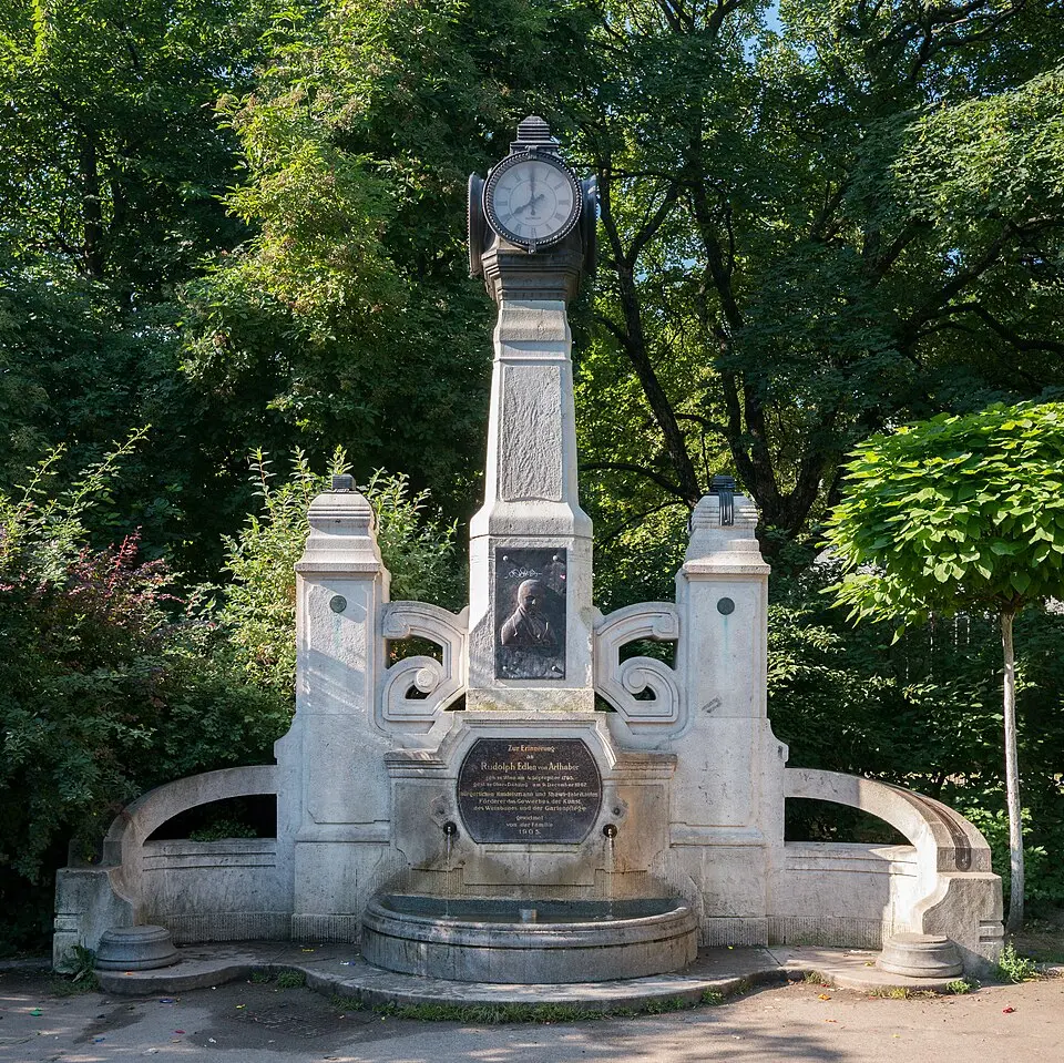 Slika: Thomas Ledl · CC BY-SA 3.0 AT Arthaber-Denkmal im Park