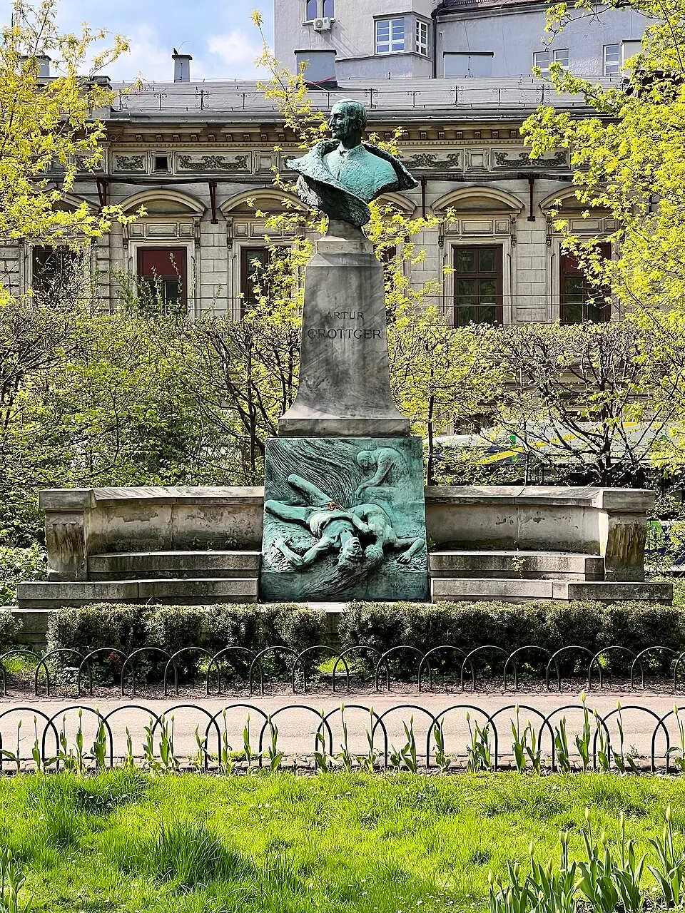 Artur Grottger Monument in Kraków