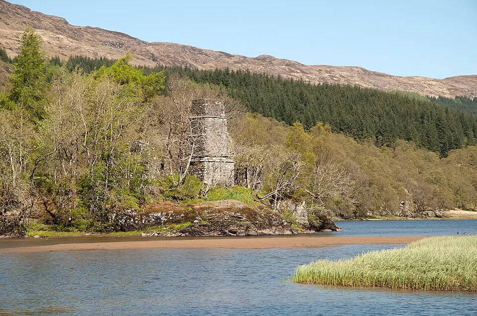 Loch Dochart, castle