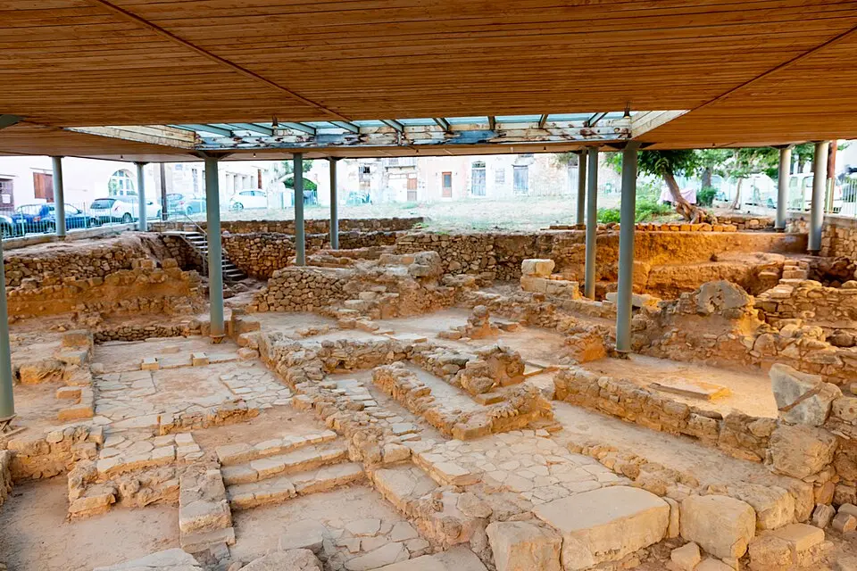 Agia Aikaterini square excavations