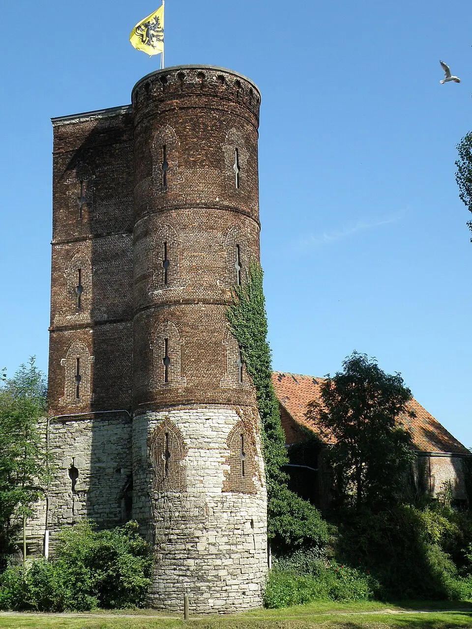 Burchtruïne Graventoren