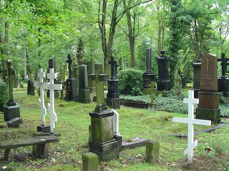 cimetière russe-orthodoxe de Berlin