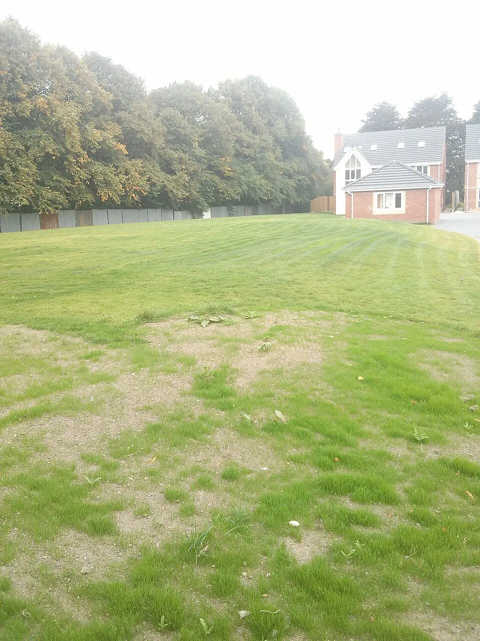 Section of Rykneld Street Roman road and remains of Bronze Age cemetery at Littleover