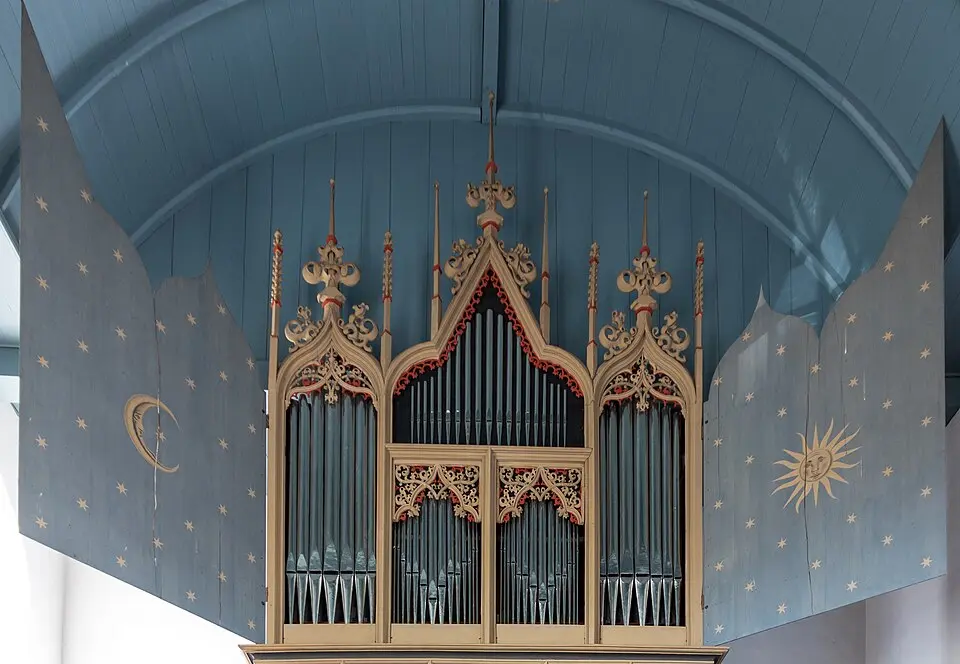 Orgel der Rysumer Kirche