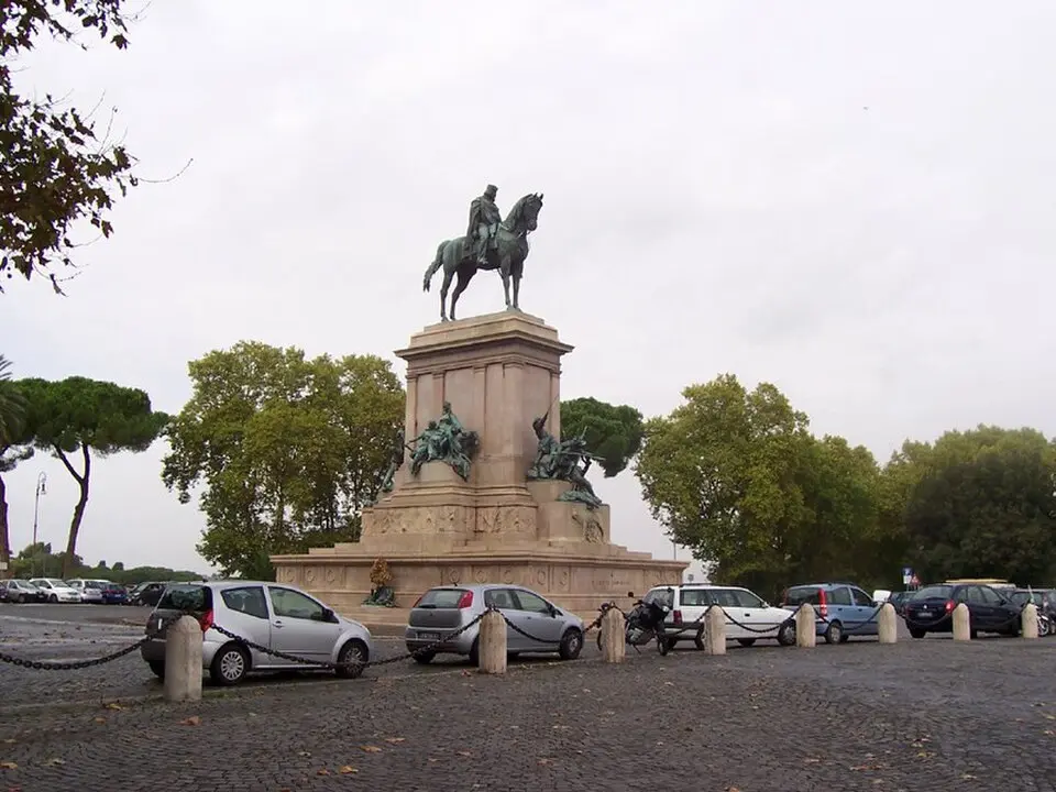 Immagine: MarkusMark · Public domain Monumento a Giuseppe Garibaldi