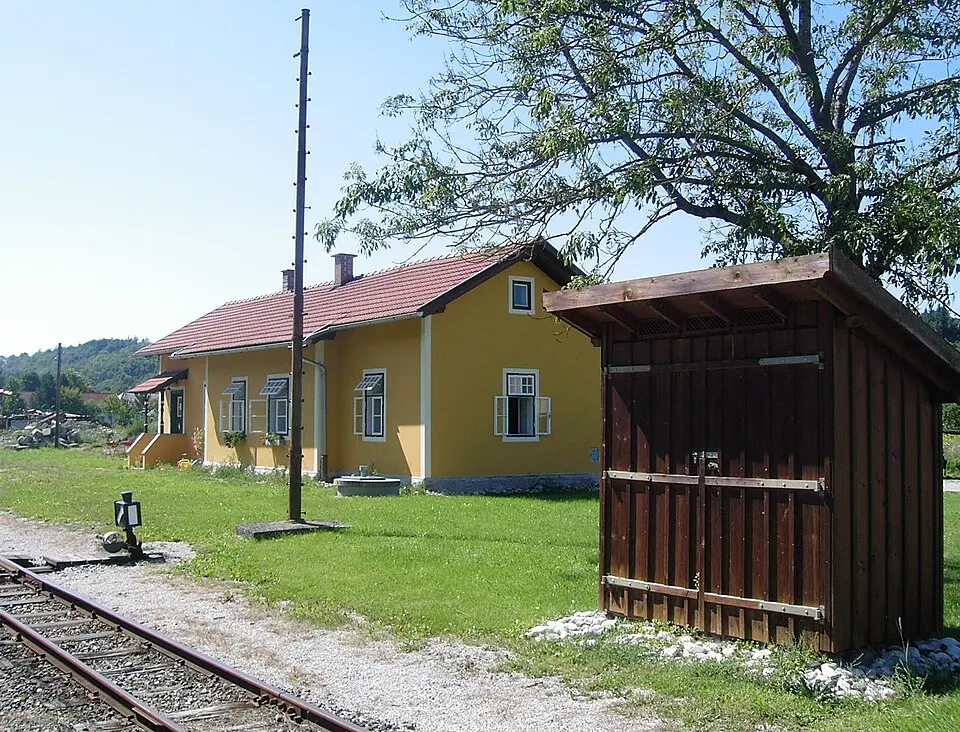 Aufnahmsgebäude Aschach/Steyr