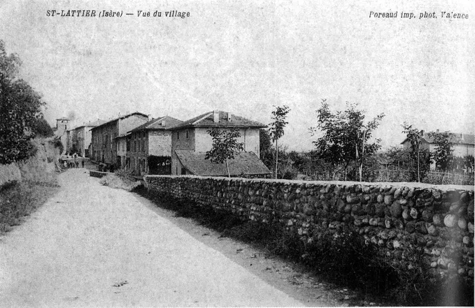 Obrázok: Poreaud, imprimerie photographe à Valence · Public domain Saint-Lattier