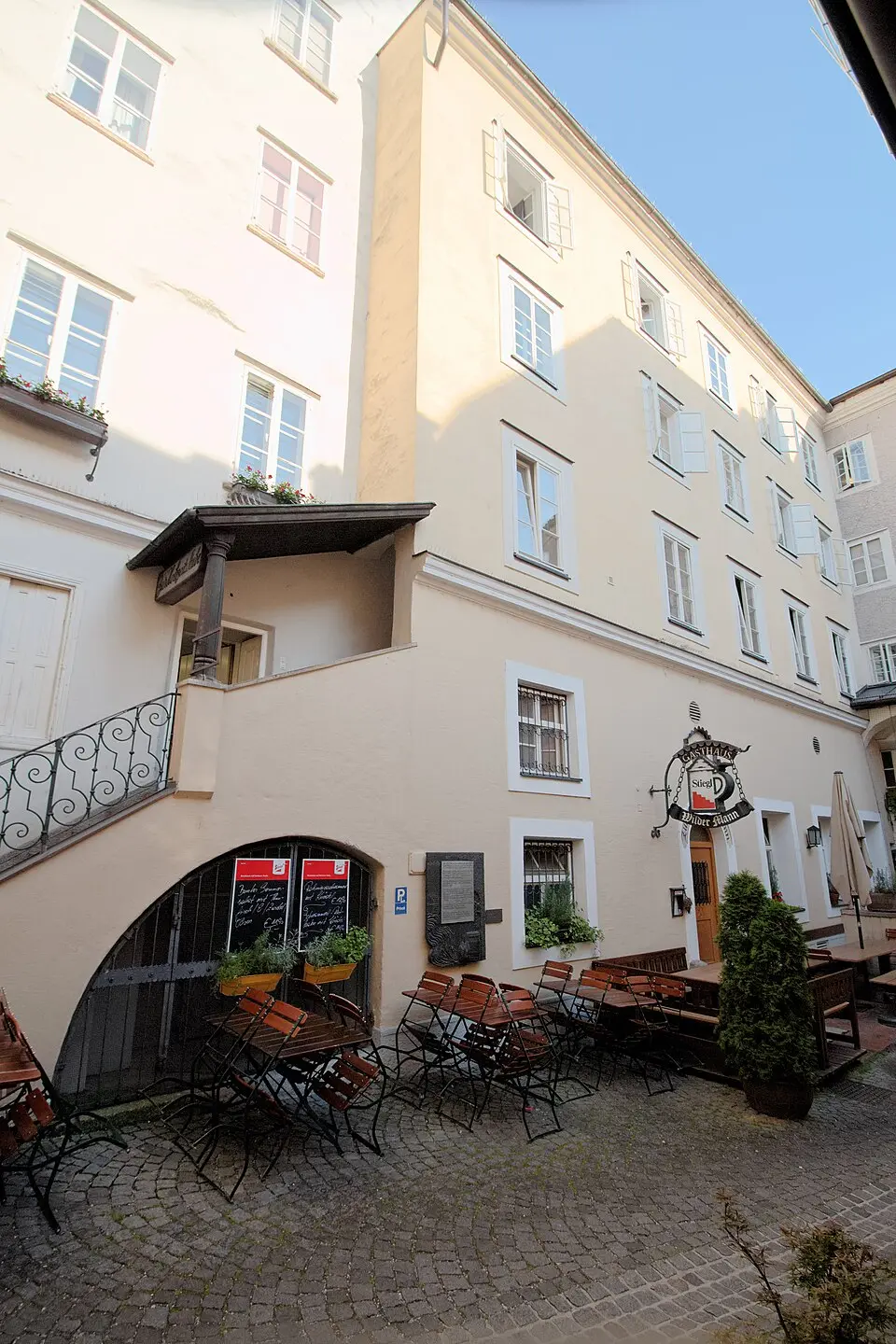 Gasthaus, Zum Wilden Mann, Sattlerstöckl