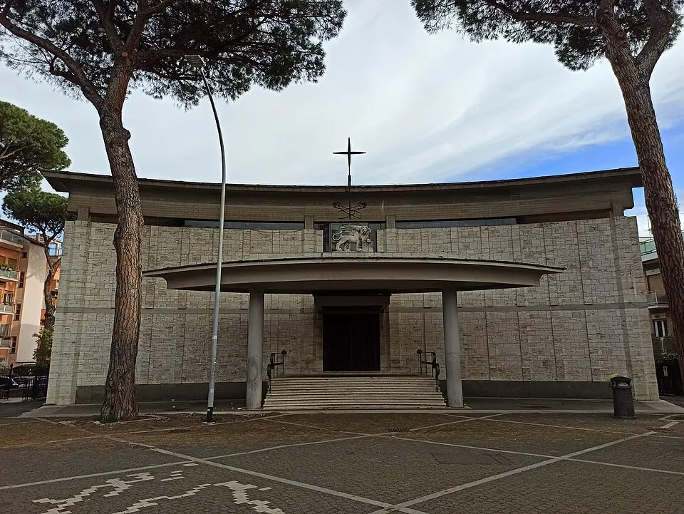 chiesa di San Marco evangelista in Agro Laurentino